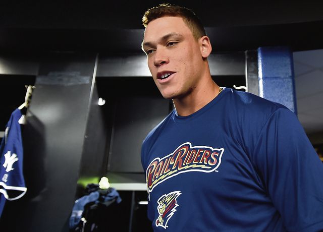 Powerful month for red-hot Scranton/Wilkes-Barre RailRiders outfielder Aaron  Judge - Times Leader