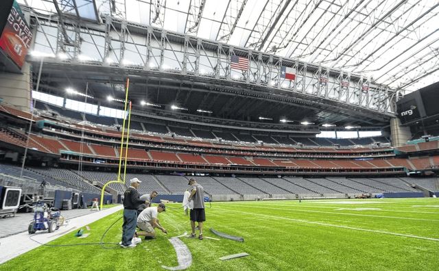 EVERYTHING that goes into preparing Super Bowl Sunday Stadium