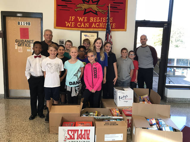 Freeland Elementary Students Organize Collection For Operation Can Do Times Leader