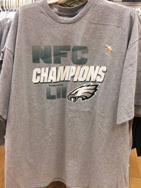 Where to get new Philadelphia Eagles shirts ahead of NFC