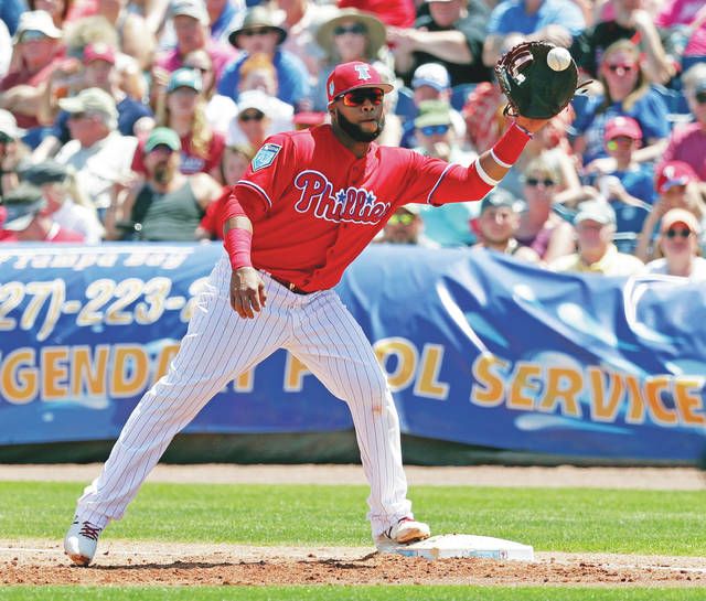 Carlos Santana’s influence on Phillies goes beyond stats Times Leader