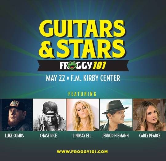 Froggy 101 announces Guitars & Stars lineup Times Leader