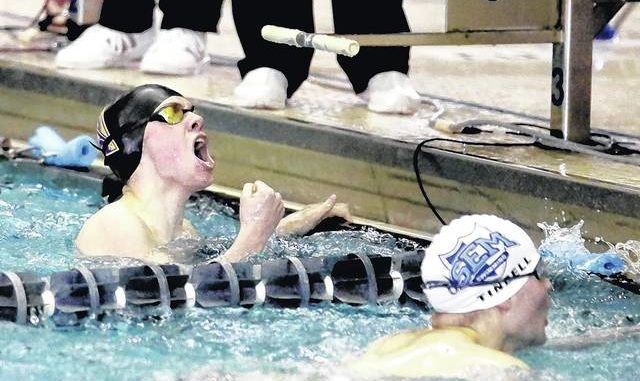 H S Swimming Dallas Boys Capture Team Title At 2a Districts