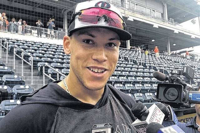 Aaron Judge Takes Batting Practice while Rehabbing Injury!, New York  Yankees