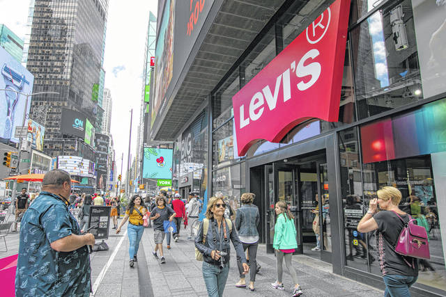 levis time square store
