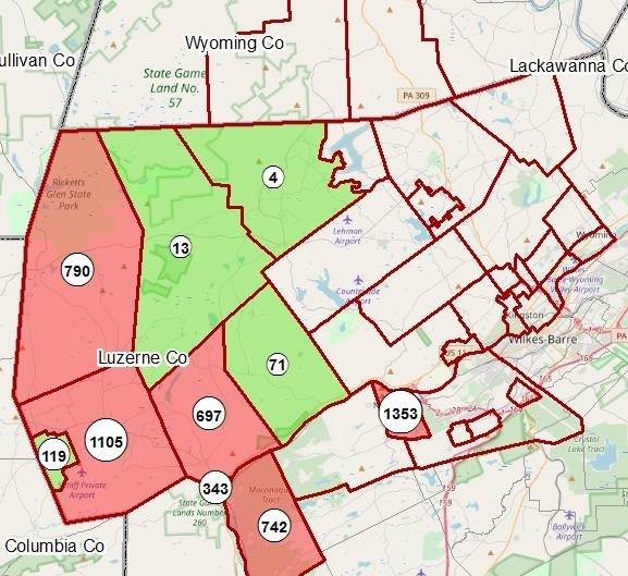 Storm cuts power to thousands in Luzerne County | Times Leader