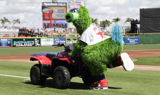 Phanatic Gets New Look As Phillies Creators Tangle Times Leader