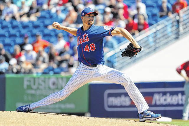 Mets newcomer Verlander pitches 3 innings in spring debut