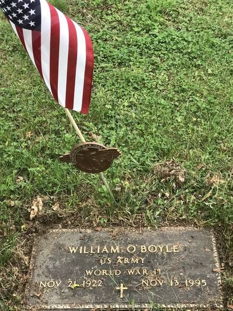 
			
				                                This is the grave of Bill O’Boyle’s father, William O’Boyle.
                                 Bill O’Boyle | Times Leader

			
		