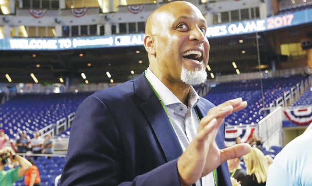  The MLB Players Association, led by Tony Clark, is getting closer to negotiating a plan for the 2020 season with the league. Lynne Sladky | AP file photo 