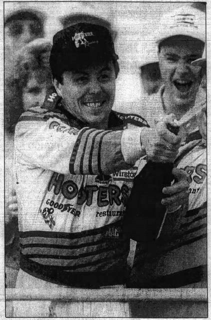 <p>Alan Kulwicki won his final race of his career at Pocono Raceway in 1992. The eventual 1992 Cup Series champion was killed in an airplane crash the following year.</p> <p>Times Leader file photo</p>