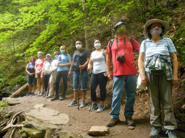 Nature Lovers Explore Outdoors At Ricketts Glen State Park Times Leader
