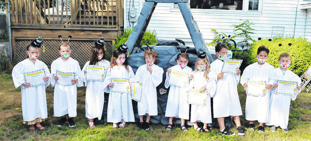 <p>The 2020 and last graduating class from the Work of Art Learning Center, left to right: Myla Bell, Harrison Endler, Gia Toma, Scarlette Kautter, Brayden Hewett, Nicholas Riviello , Kameela Brown, James Daniel Corcoran IV, Michael Fanti and Luke Berger.</p> <p>Tony Callaio | For Sunday Dispatch</p>
