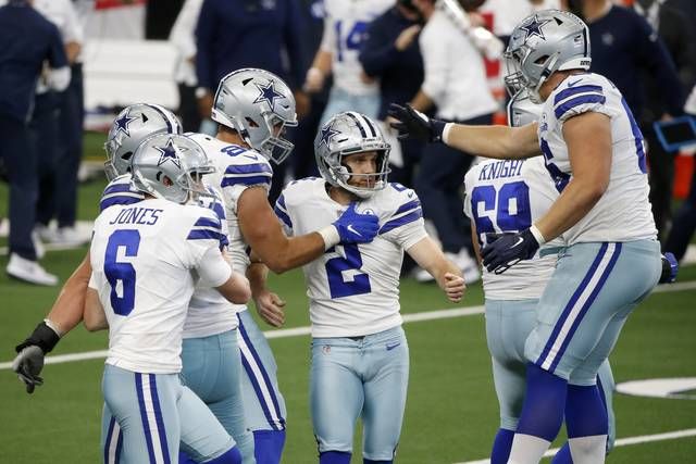 Up and gone: Cowboys benefit from Fields' gaffe