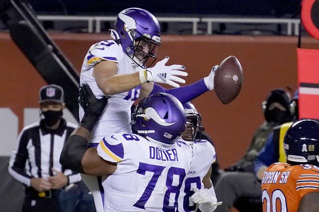 Vikings hold on for a ugly 19-13 win against the Bears