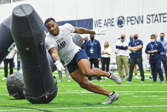 Micah Parsons, Jayson Oweh steal show at Penn State's pro day