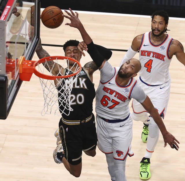 Derrick Rose Leads Knicks Past Hawks in Game 2 - The New York Times