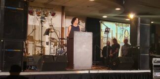 
			
				                                Lori Nocito, executive director of Leadership Wilkes-Barre, speaks at the the nonprofit’s 40th anniversary, ahead of announcing the change of name to Leadership Northeast.
                                 Patrick Kernan | Times Leader

			
		