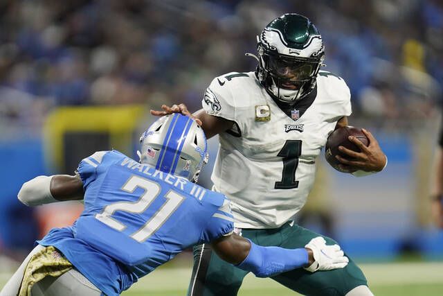 Running the ball is a winning formula for the Eagles