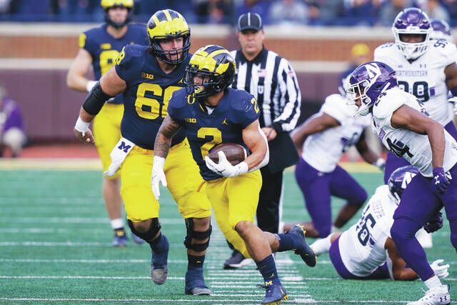 Michigan faces multiple injury questions heading into Saturday's game at  Penn State | Times Leader