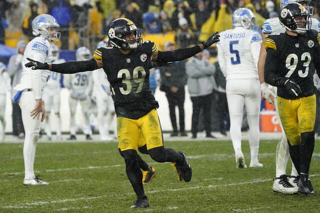 Comedy of errors as Steelers, Lions slog to 16-16 tie