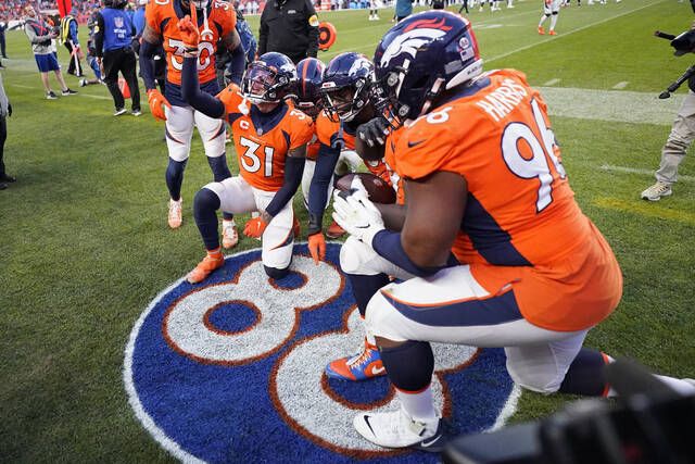 Broncos Journal: A by-the-numbers look through 10 games – The Denver Post