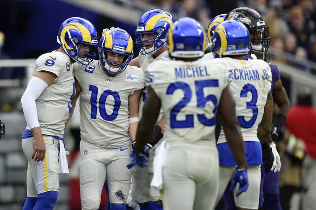 Cooper Kupp sets Rams record with 8 straight games of 7-plus catches