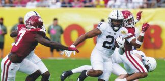 
			
				                                Injuries derailed what looked to be a promising Penn State career for running back Noah Cain, who is looking for a fresh start after entering the transfer portal on Wednesday.
                                 Chris O’Meara | AP file photo

			
		