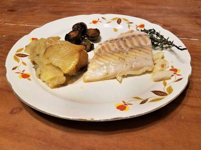 Butter Basted Fish with Garlic and Thyme – Leite's Culinaria