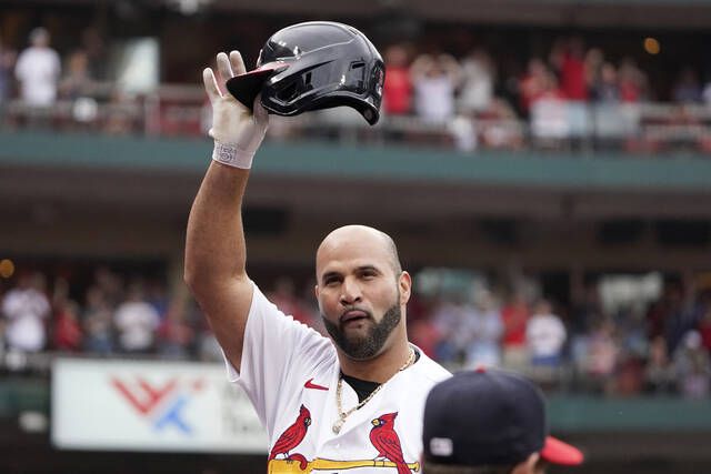 Pujols to make 22nd consecutive opening day start Thursday at Busch Stadium