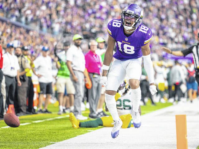 Vikings WR Justin Jefferson sets franchise record against Lions