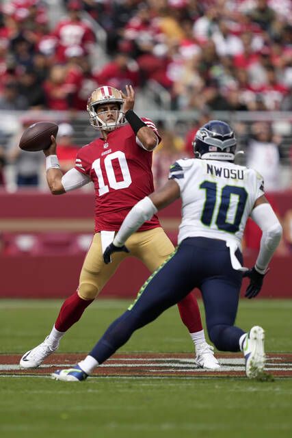 Jimmy Garoppolo gets 49ers to Super Bowl with handoffs not throws