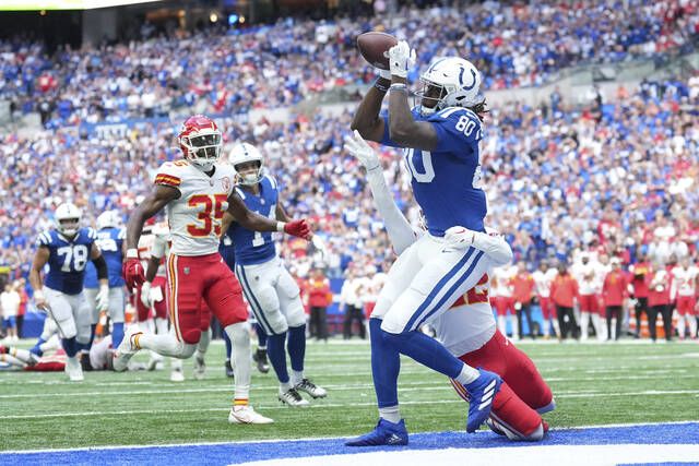 Ryan drives Colts to 1st win with 20-17 comeback vs Chiefs