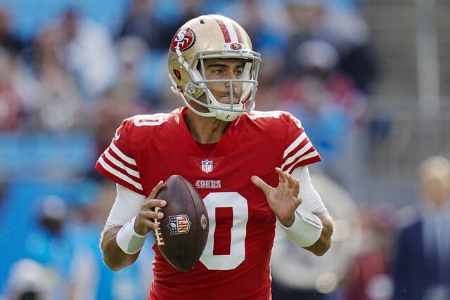 Garoppolo, stingy defense lead 49ers past Panthers 37-15 - The San