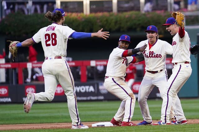 Marsh Madness! Phillies beat Braves 8-3 in Game 4, into NLCS –