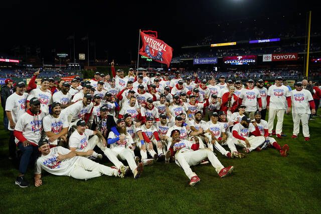 Bryce Harper's homer powers Phillies past Padres, into World Series - The  Globe and Mail