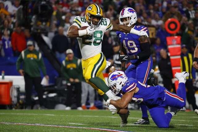 Packers lose WR Christian Watson to concussion vs. Bills