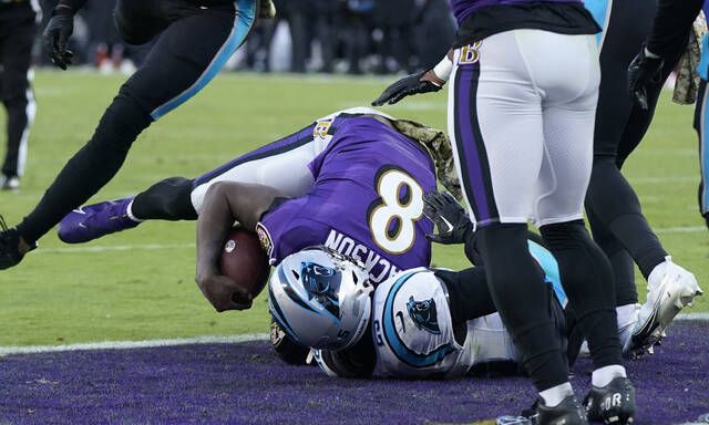 Baltimore Ravens: Report Card for 13-3 Win Over Panthers