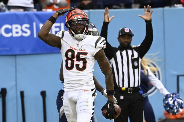 Bengals beat Titans as time expires to move to AFC Championship Game