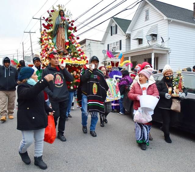 Annual procession honors Our Lady of Guadalupe Times Leader