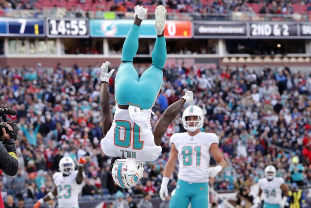 New England Patriots Kyle Dugger Milestone INT For TD Gives Pats 16-14 Lead  Over Miami Dolphins: WATCH - Sports Illustrated New England Patriots News,  Analysis and More