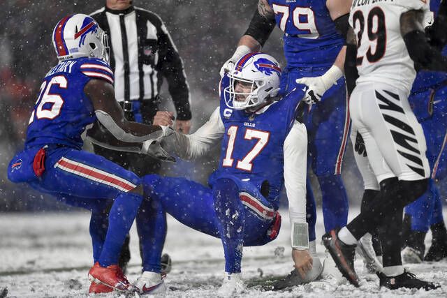 Bengals rout Bills 27-10, advance to AFC title game