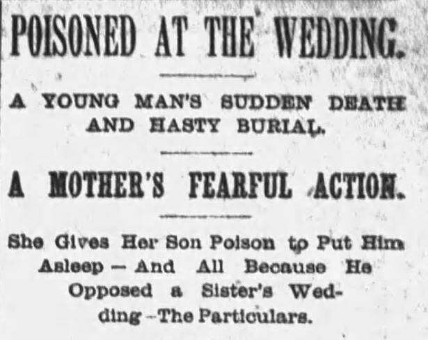 Headline The Sunday Leader Feb. 6, 1887