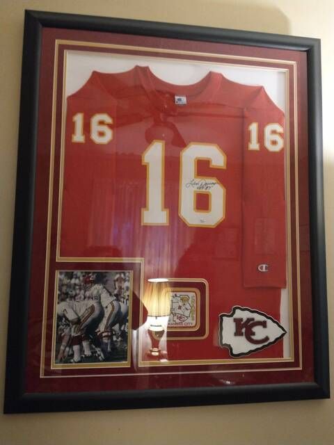 len dawson signed jersey