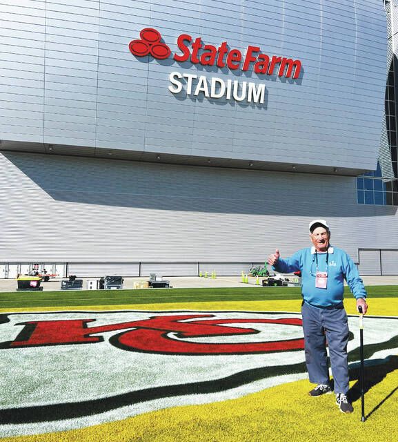 Kansas City groundskeeper George Toma getting Super Bowl field ready for  the Chiefs