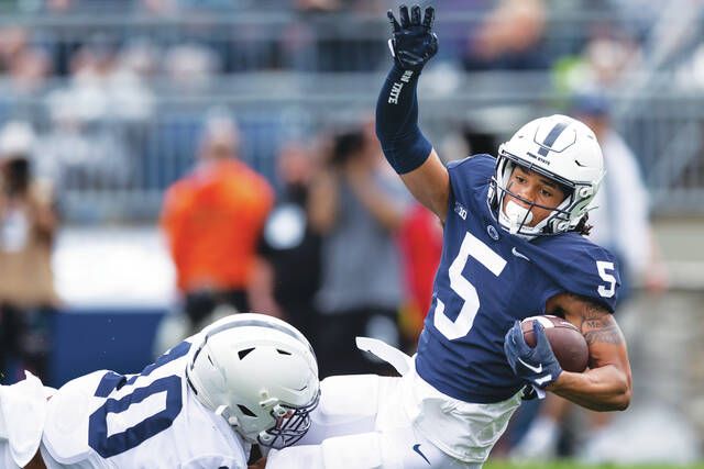 Wyoming Area's Dominic DeLuca honored with Penn State's No. 0 jersey