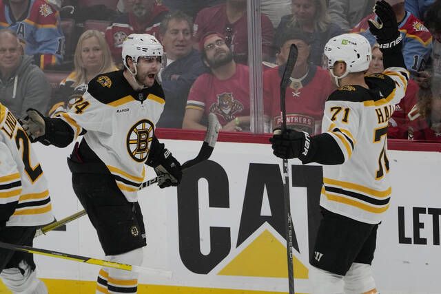 Bruins crush Florida Panthers 6-2 for dominant 3-1 lead in series