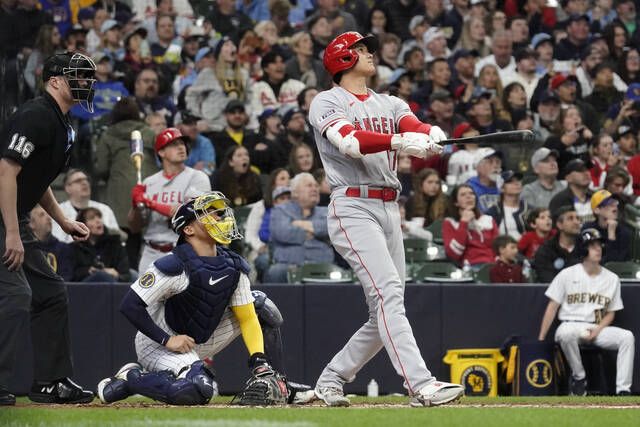 Shohei Ohtani's RBI double, 05/13/2023