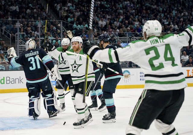 Seattle goes 7 again, this time against Stars in NHL's only playoff game  Monday