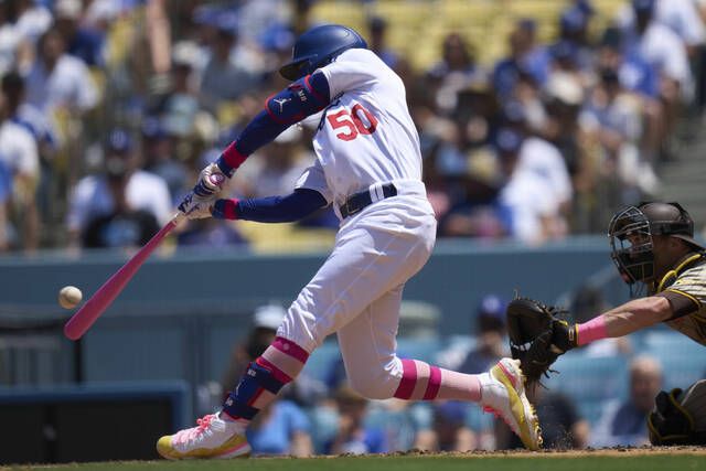 Dodgers offense slumps, Padres beat LA 6-1